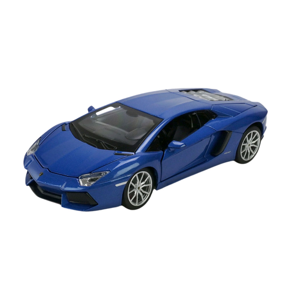 Автомодель Автопром Lamborghini Aventador Coupe, 1:24, у коробці, синя, 19.5*8*5 см, від 3 років (68254A)
