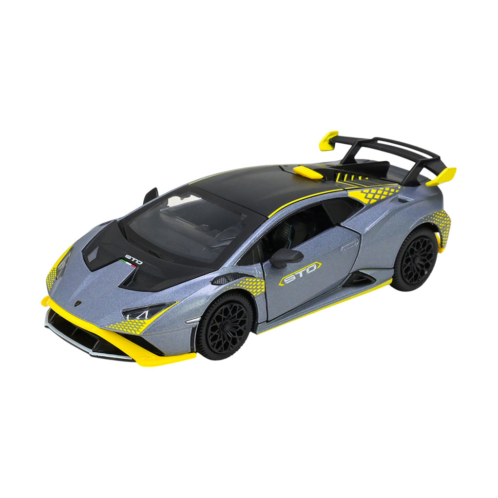 Автомодель Автопром Lamborghini Huracan STO, 1:32, зі світлом та звуком, у коробці, від 3 років, 14*6*3 см (68716AG)