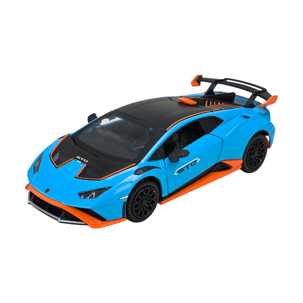 Автомодель Автопром Lamborghini STO, 1:32, зі світлом та звуком, у коробці, від 3 років, 14*6*3 см (68716AB)